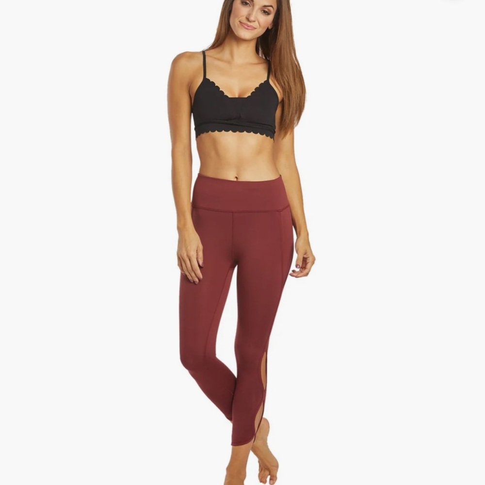 Free People‎ FP Movement High Rise Infinity Cutout gym cropped Legging  large